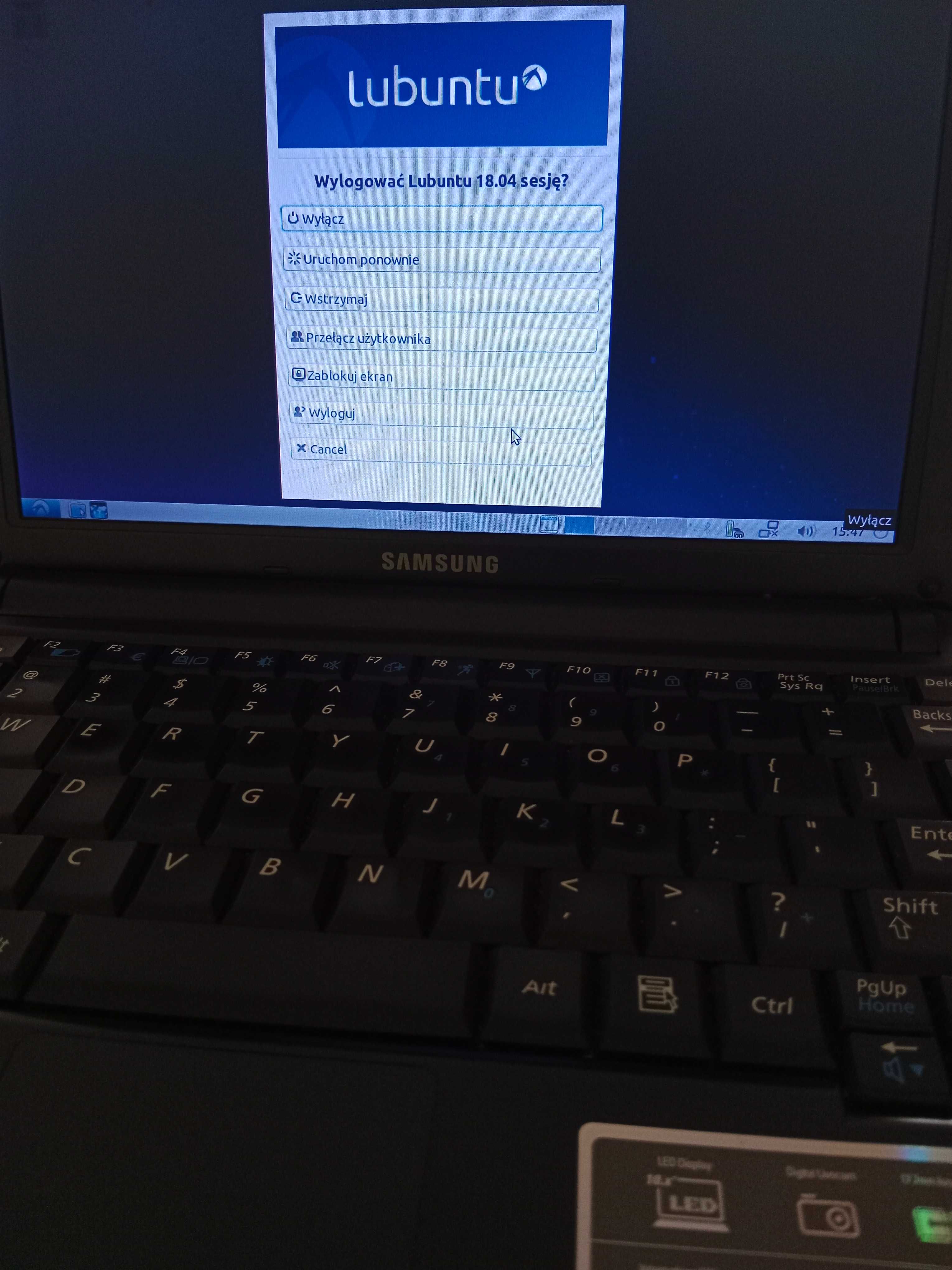 Notebook Samsung N 130.