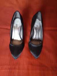 Sapatos de senhora, "Seaside", forrados de tecido, tamanho 35