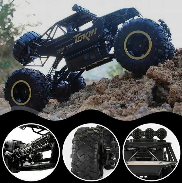 Zdalnie Sterowany Metalowy RC 1:12 Duży i Solidny