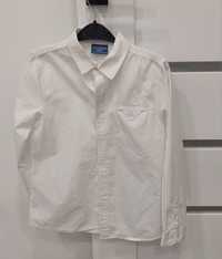 Biała koszula z długim rękawem coccodrillo