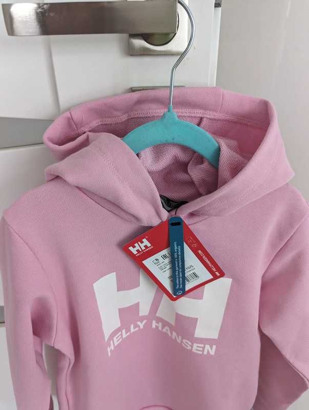 Nowa bluza dla Małej Barbie dziewczęca r.110 Helly Hansen