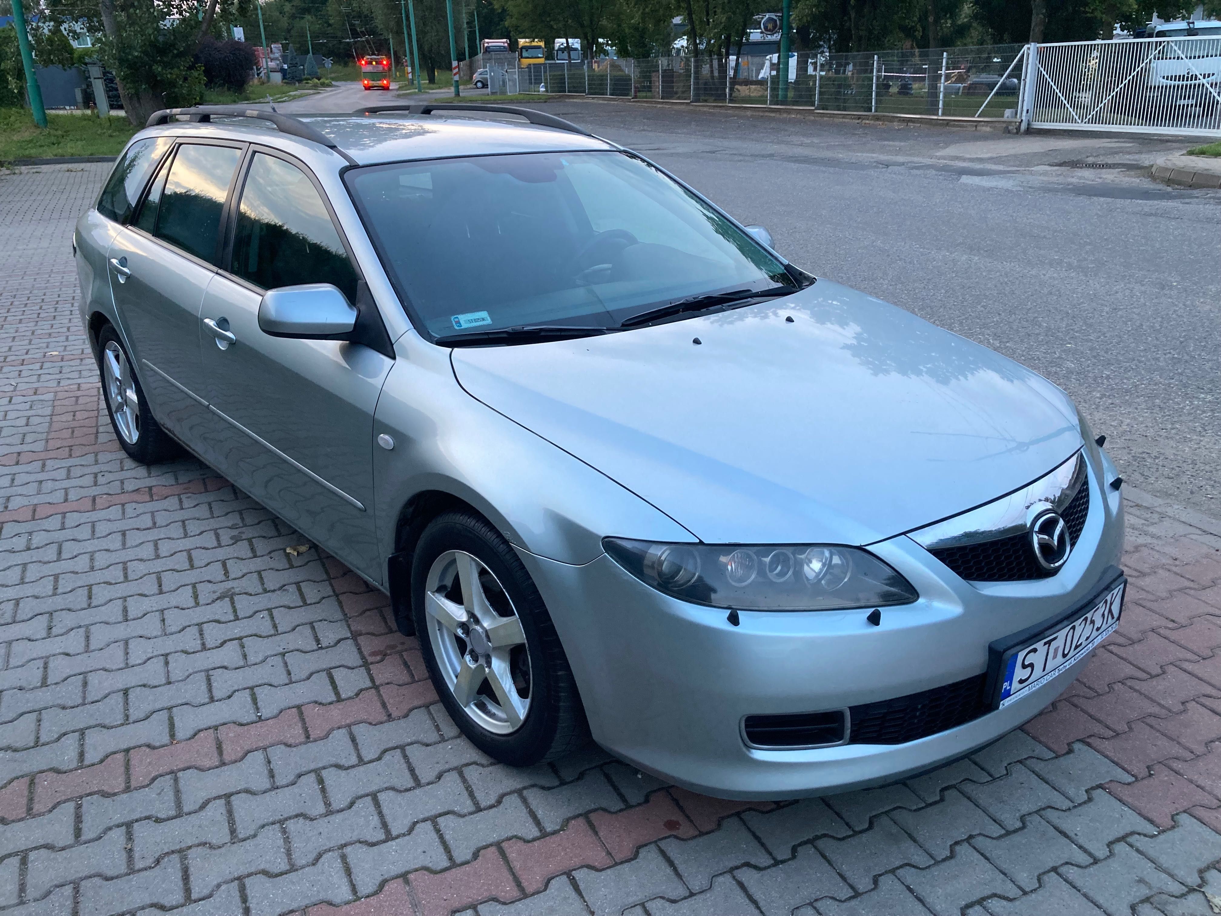 Mazda 6 kombi 2.0benzyna 147KM,bogata wersja: xenon, klima, 6 biegów.