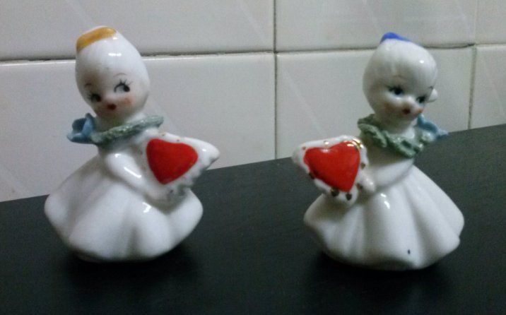 2 bonecas decoração