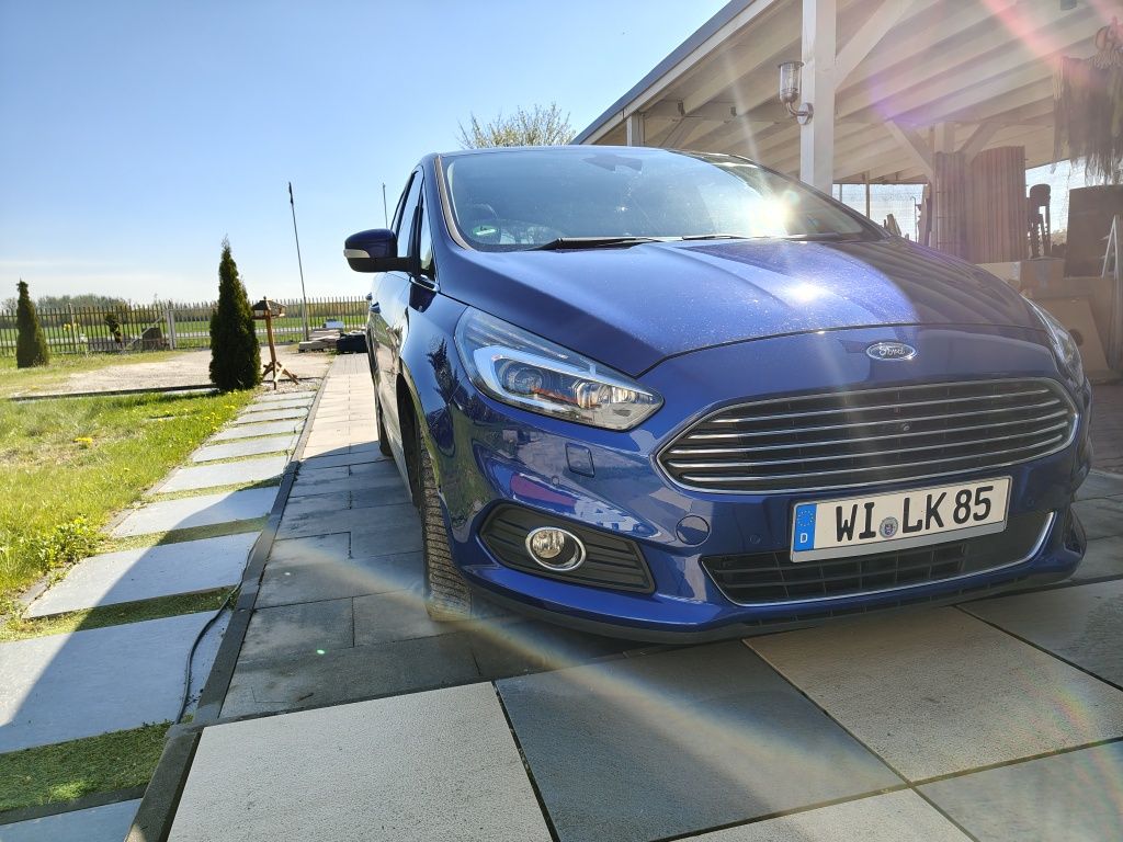 39.999Netto Ford S Max pełne wyposażenie skóra panorama hak automatik