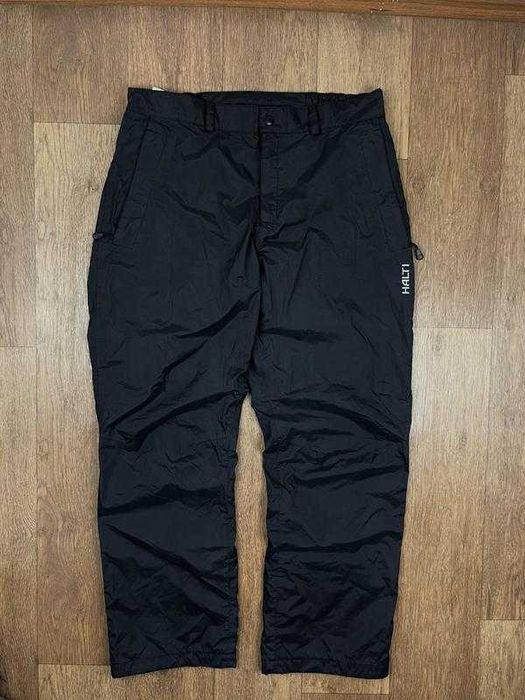 Штани halti drymaxx чорні чоловічі спортивні осінні непромокаючі