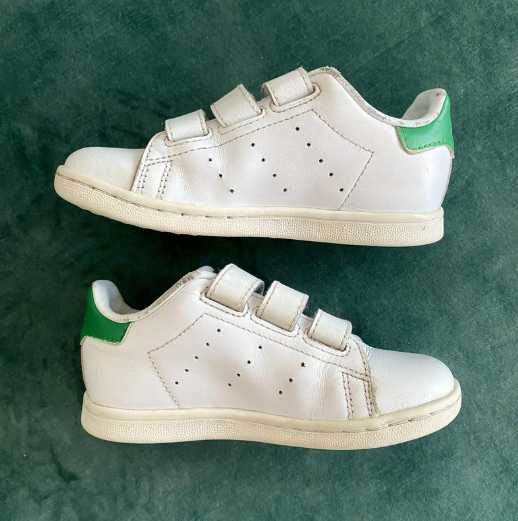 Шкіряні кросівки adidas stan smith | розмір 27 | устілка 17,5 см.