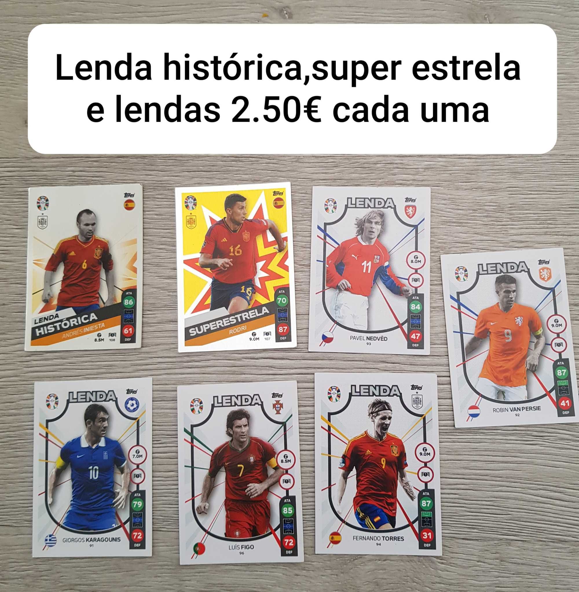 Cromos da euro lidl topps 2024