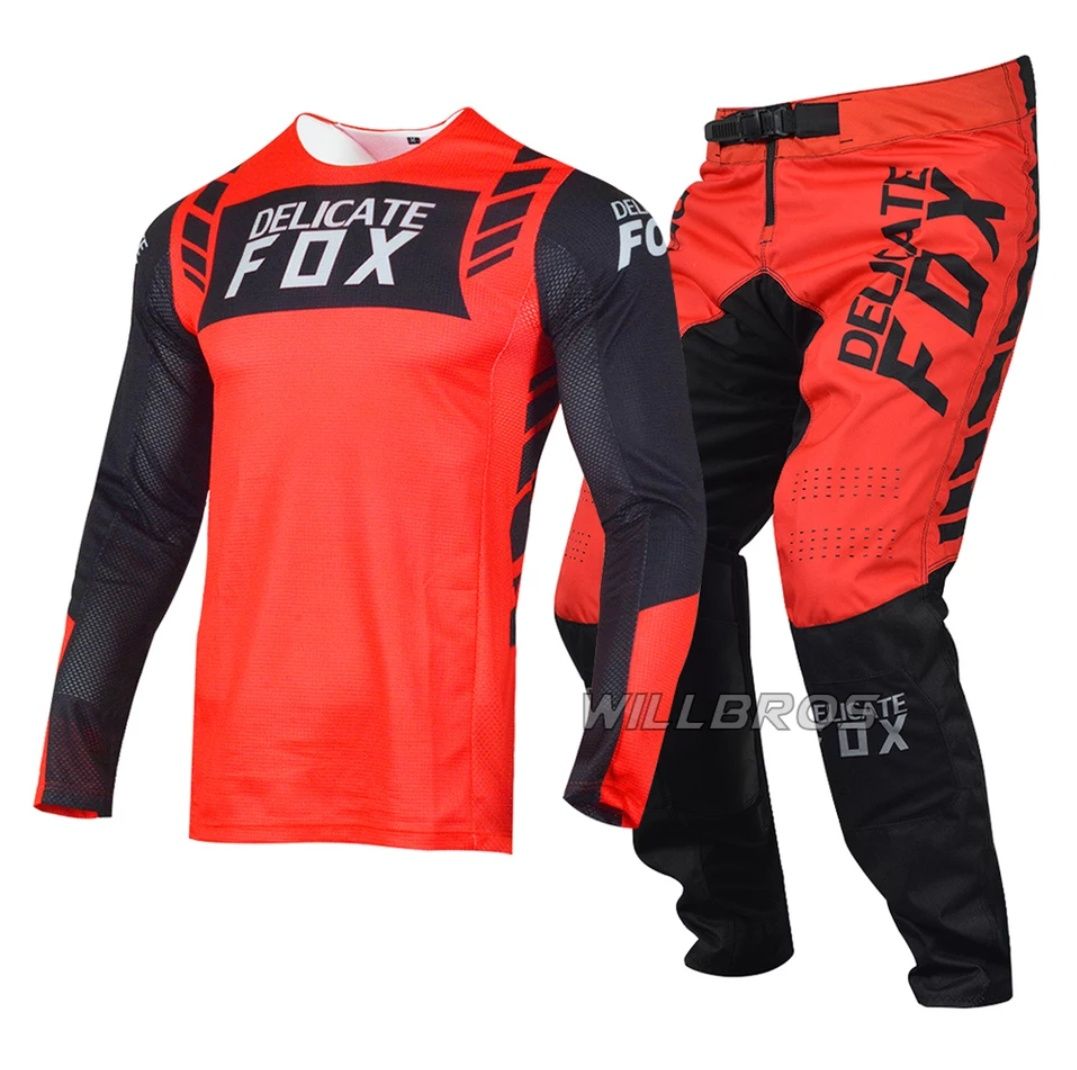 Strój enduro spodnie Jersey cross quad Fox Honda nowe L 34XL 36 XXL 38