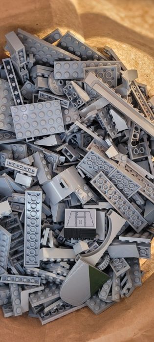 Klocki lego cobi jasnoszare 1.5 kg