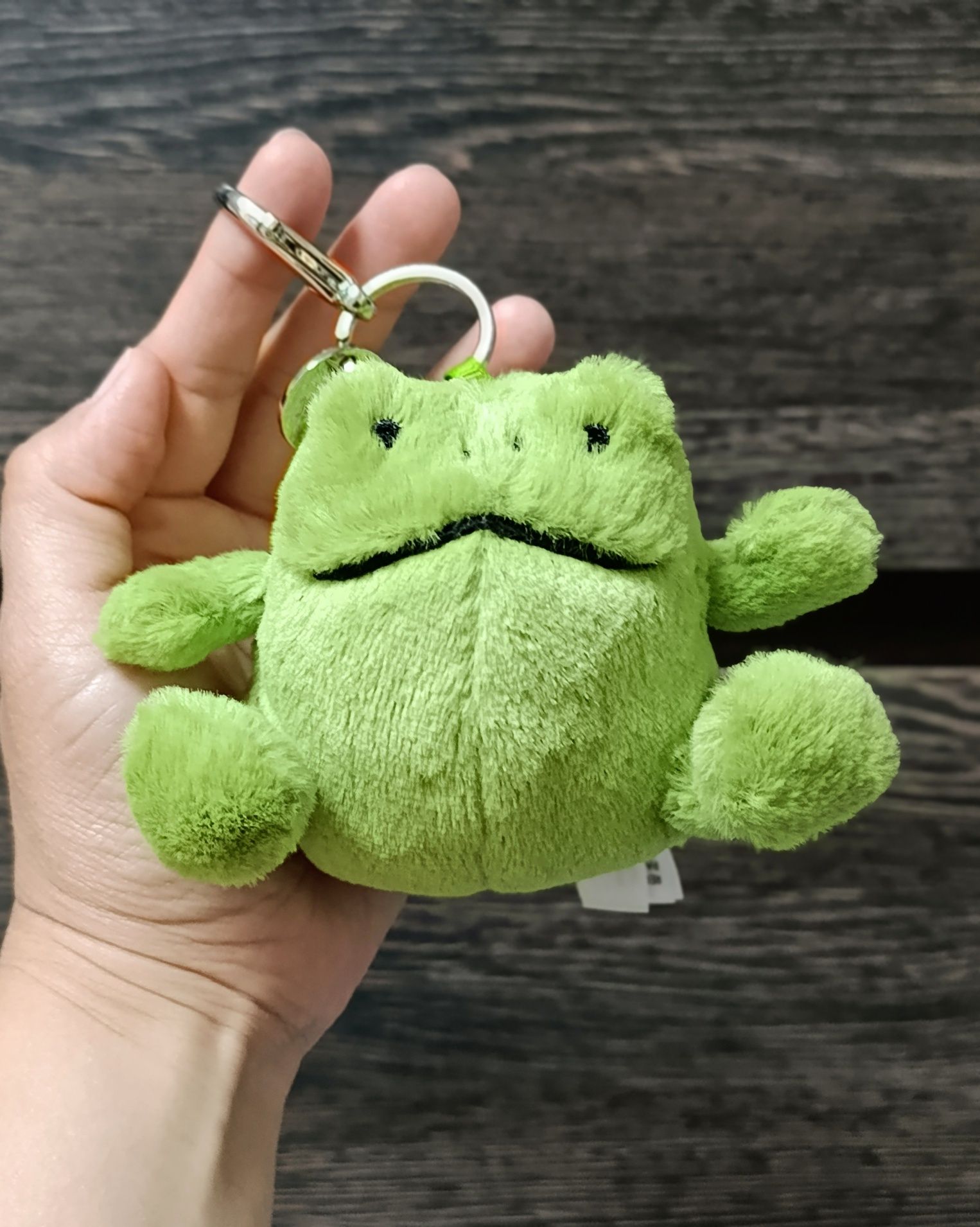 Мягкая игрушка брелок жаба Jellycat Ricky Rain Frog, лягушка, подвеска