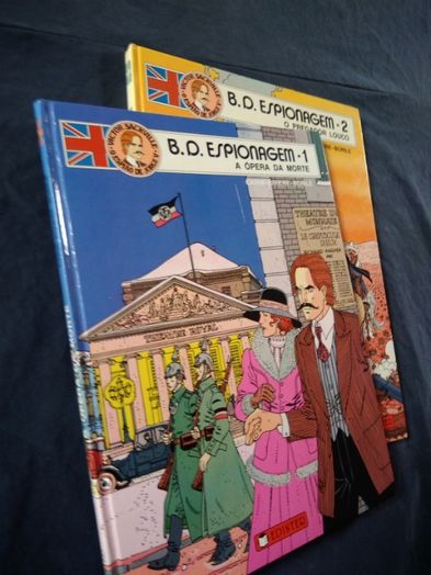 Moebius + MICHEL VAILLANT - BD Espionagem, Edinter - NOVOS