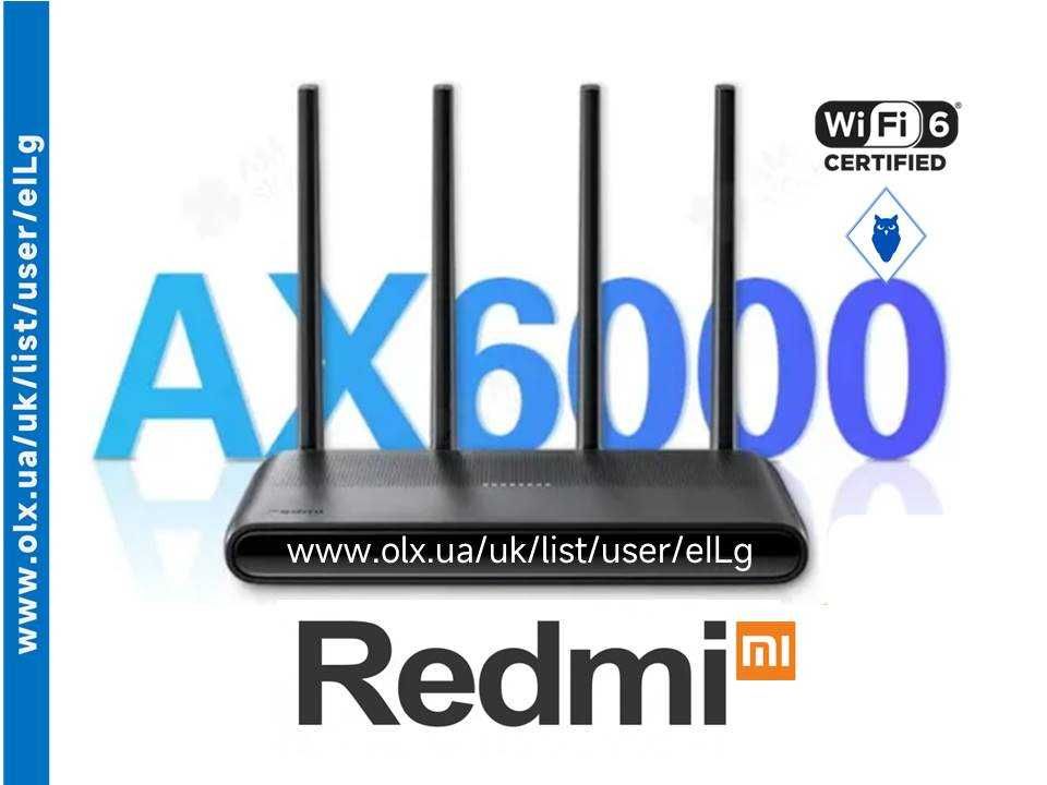 Redmi AX6000, Router WIFI 6