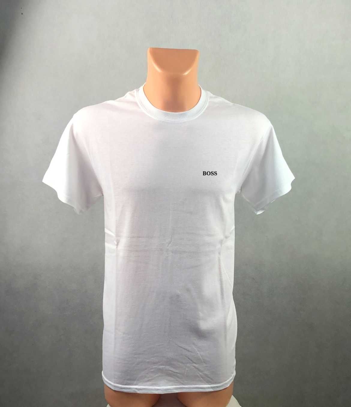 Hugo Boss koszulka t-shirt 4XL biała