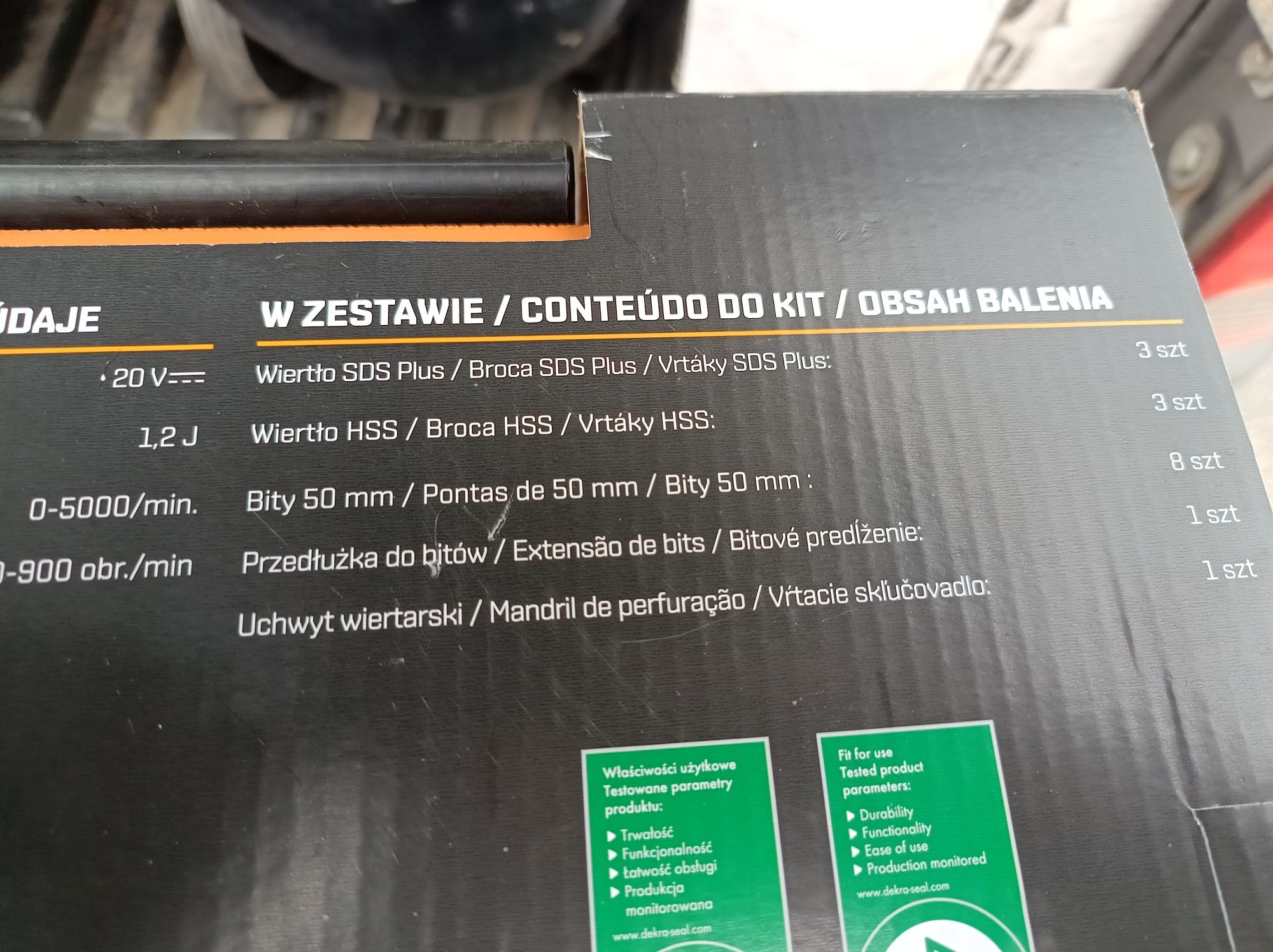 Nowa akumulatorowa wiertarka SDS