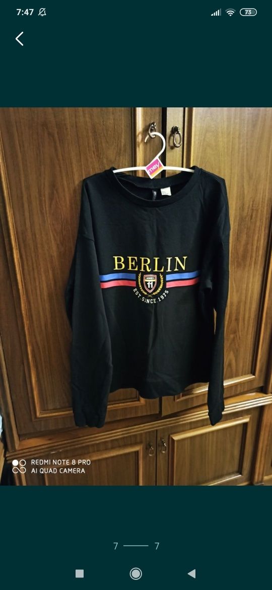 H&M Bluza męska Berlin, r M