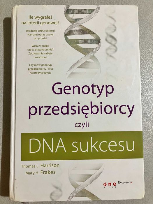 Genotyp przedsiębiorcy czyli DNA sukcesu - poradnik