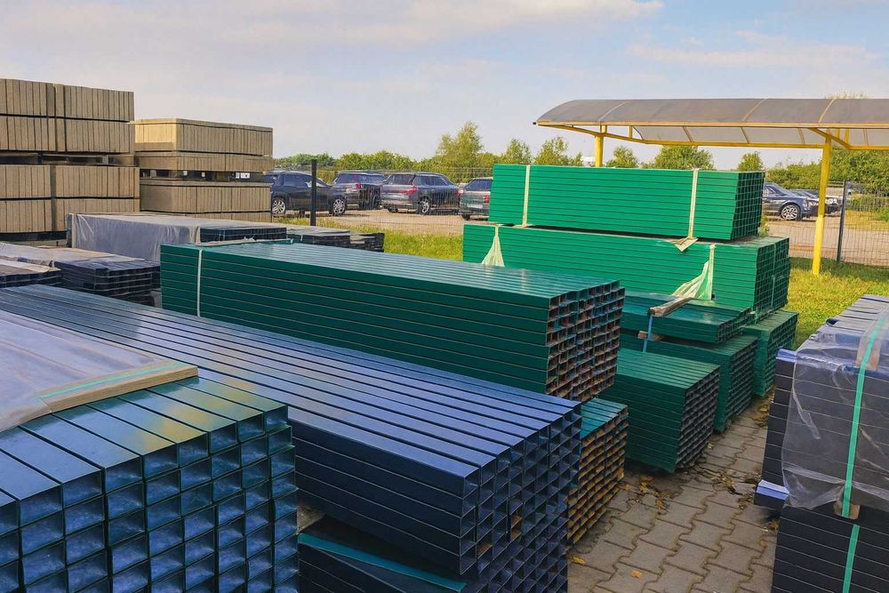 Słupki Ogrodzeniowe 60x40 II Gatunek *** WIETRZENIE MAGAZYNU*