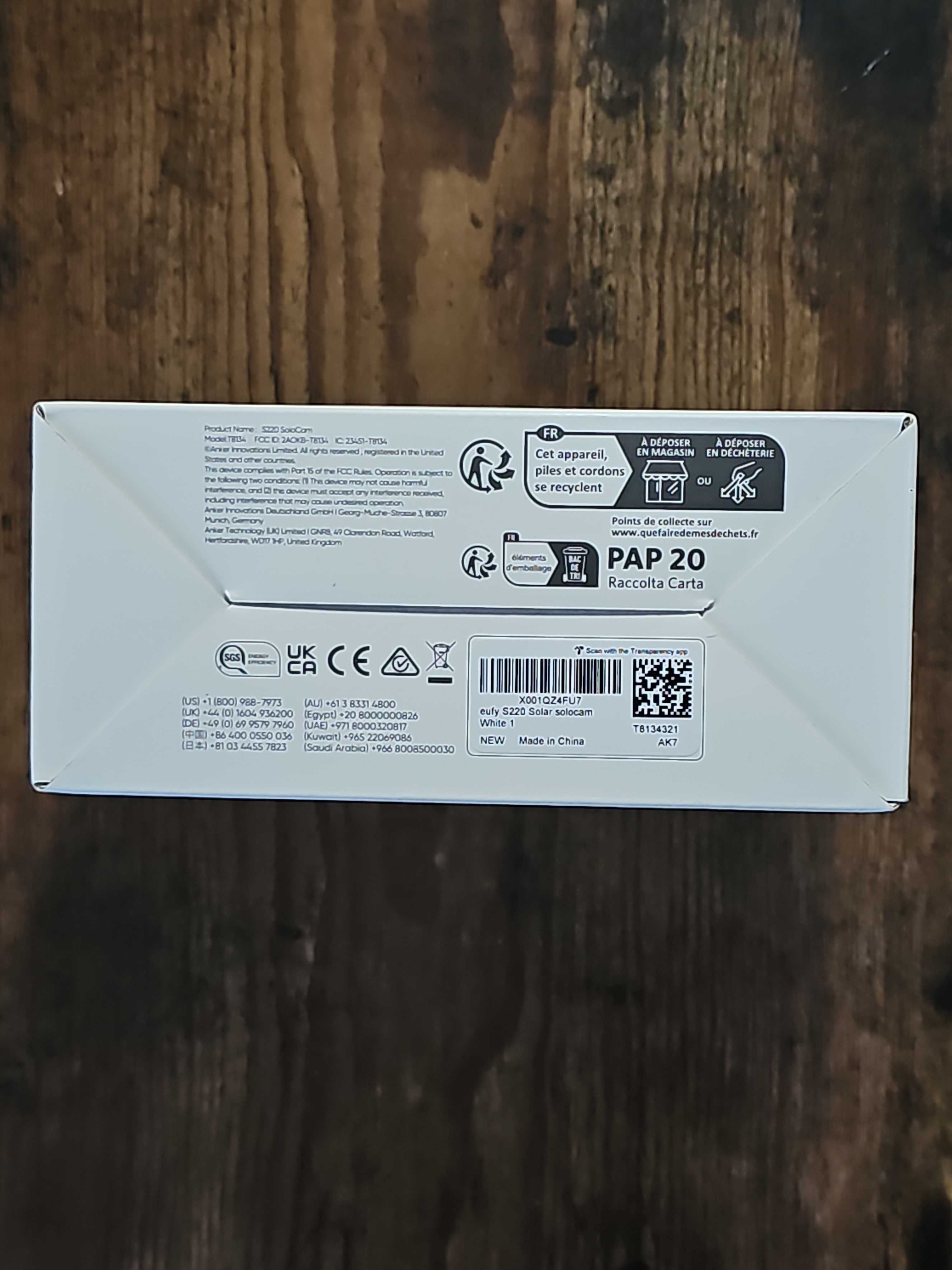 SoloCam S220 eufy Security kamera zewnętrzna bezprzewodowa