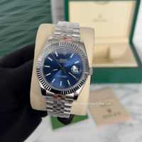 Часы Rolex DateJust Silver Blue