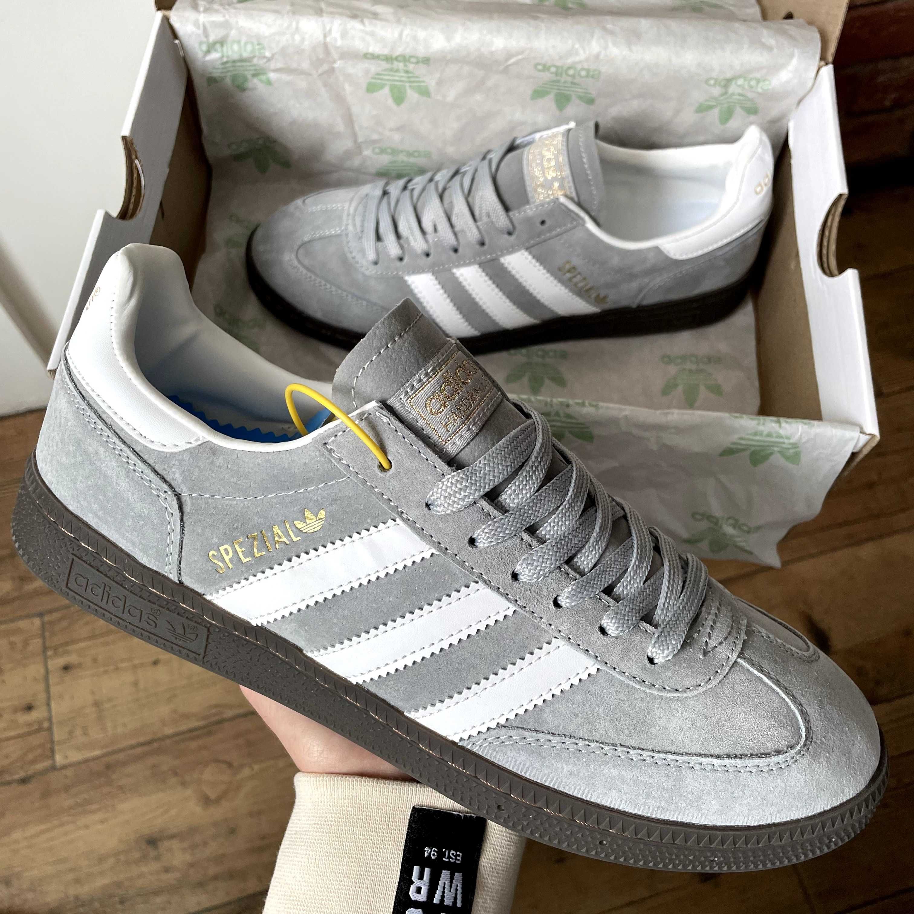 Кросівки Adidas Spezial Grey White 41-46р