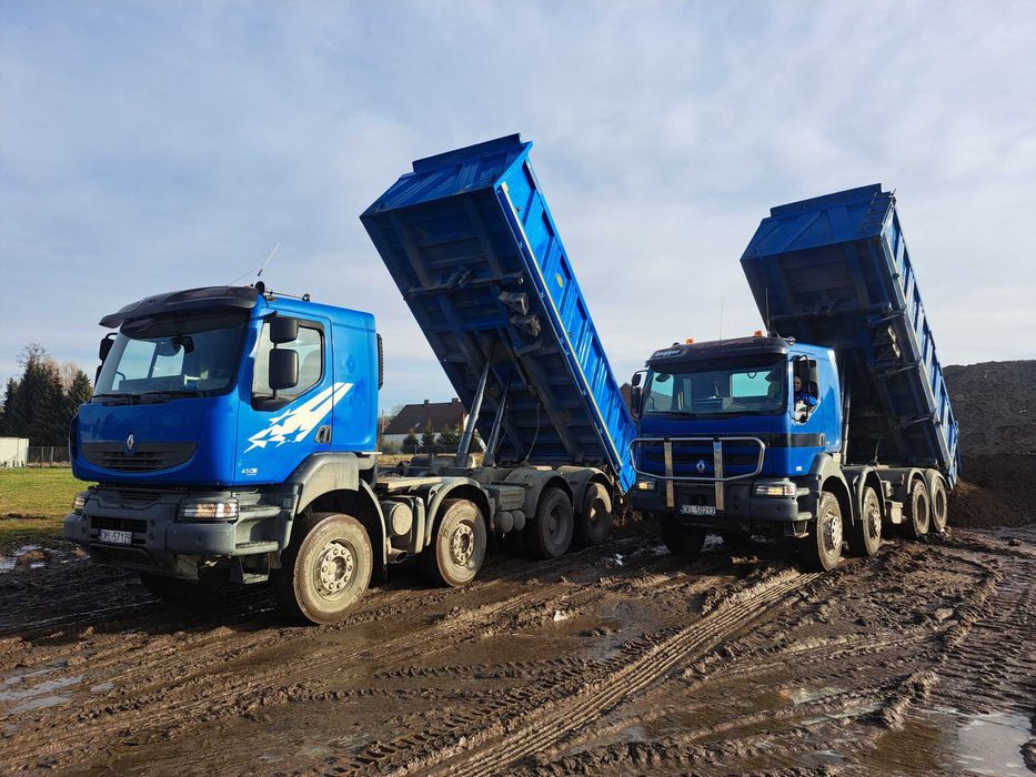 Roboty ziemne ,kruszarka rozbiórki, usługi koparkami  , samochody wywr