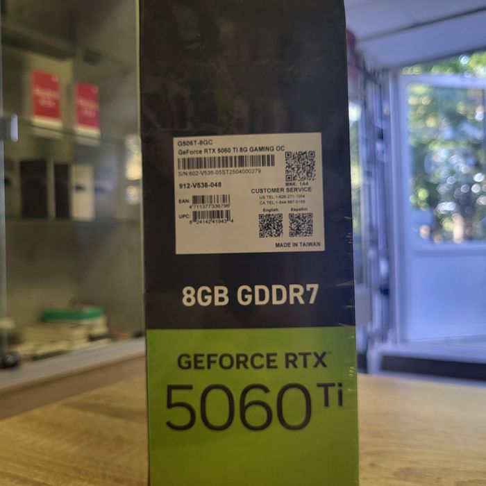 MSI GeForce RTX 5060Ti 8GB Gaming OC G506T-8GC Нові! Магазин! Гарантія