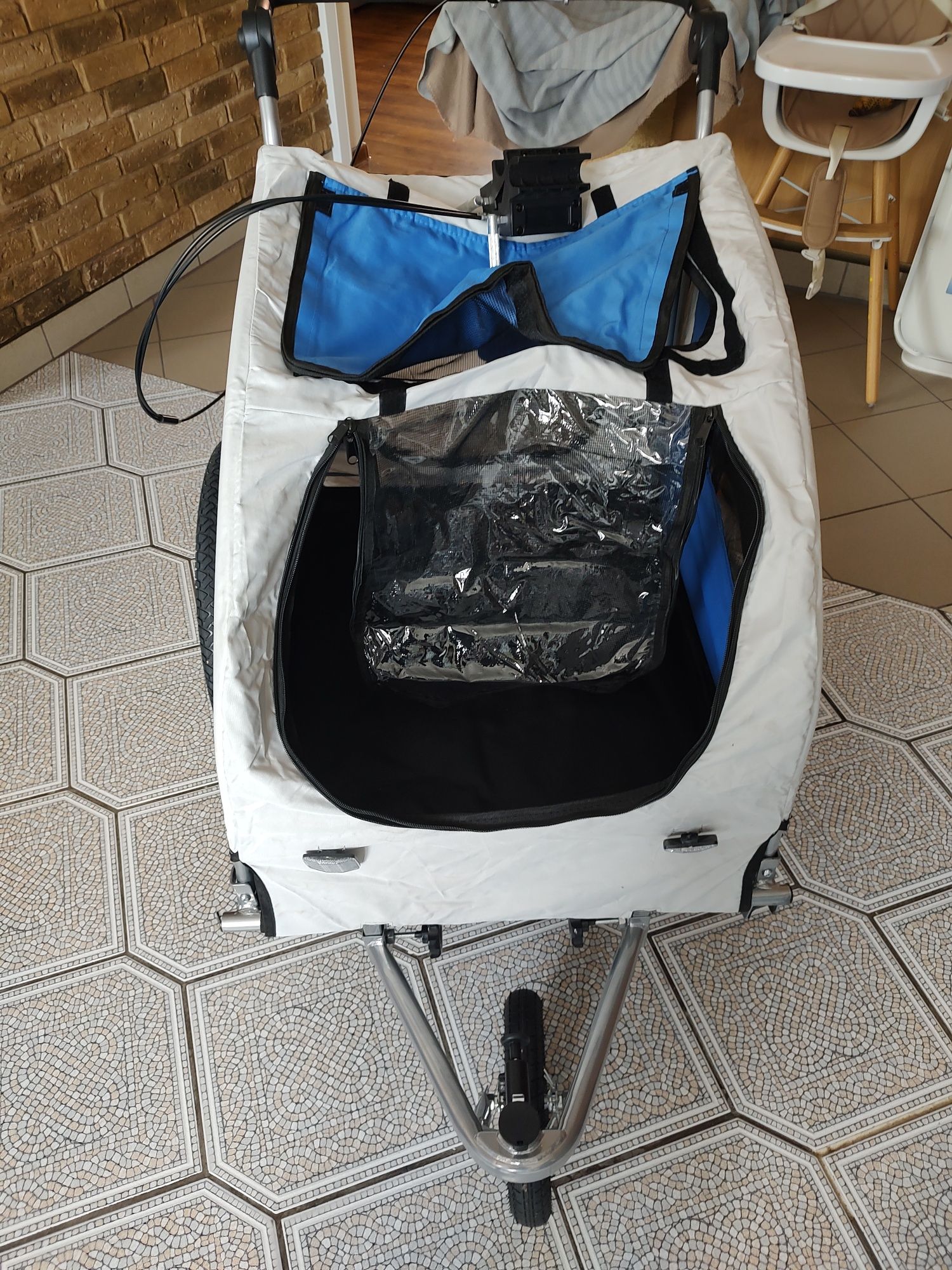 PawHut przyczepka dla psa przyczepa rowerowa jogger wózek