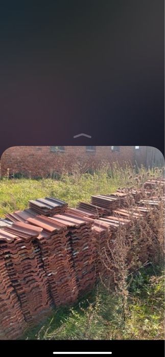 Ceramiczna Stara Dachówka Ton Made in Germany Dachpfannen