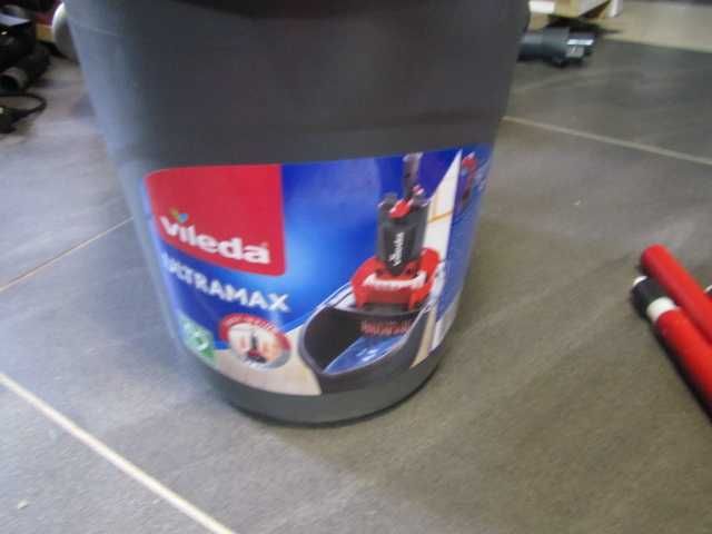 Vileda Ultramax Mop podłogowy wiadro z prasą Powerpress