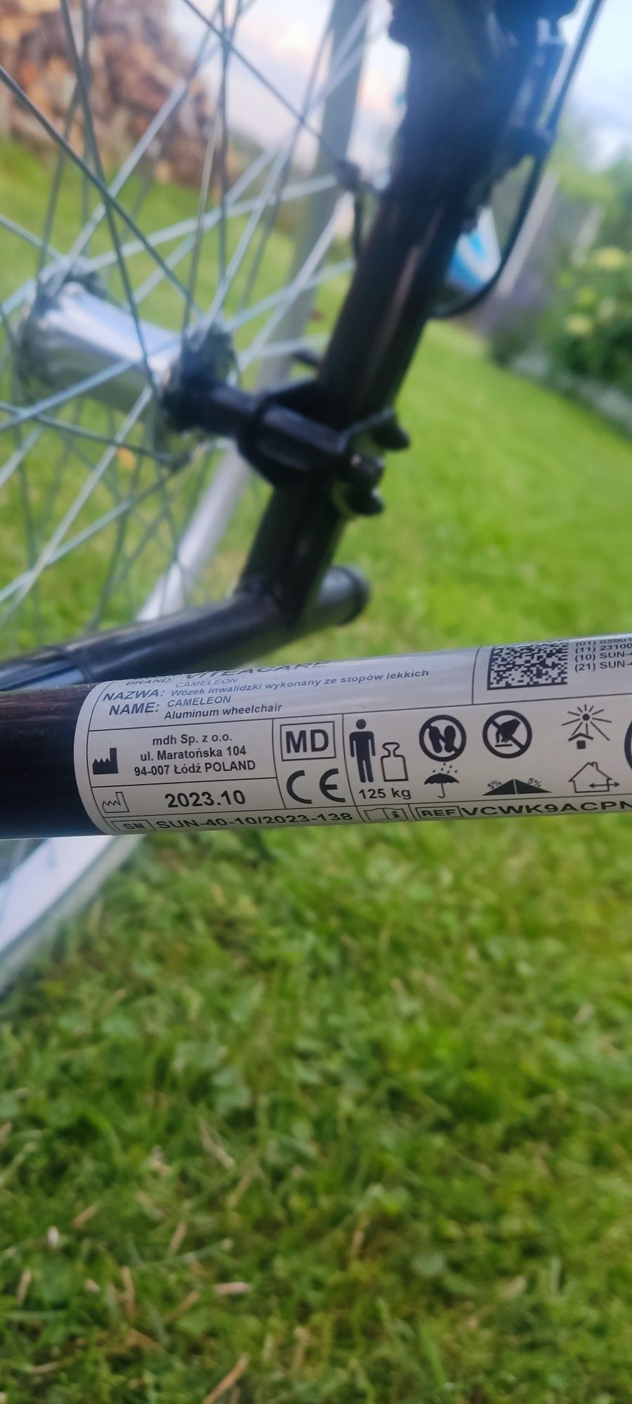 Wózek inwalidzki