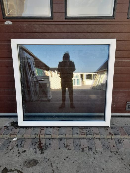 Okno fix witryna pcv 150x135 plastikowe okna Wschowa DOWÓZ CAŁY KRAJ