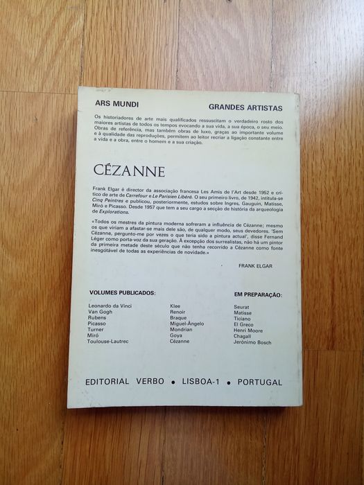 Cezanne de Frank Elgar