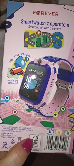 Sprzedam nowy zegarek Smartwarch  z aparatem kids