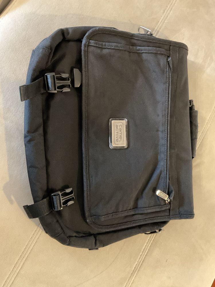 Mala/Pasta Camel Active – Preta, Vários Compartimentos