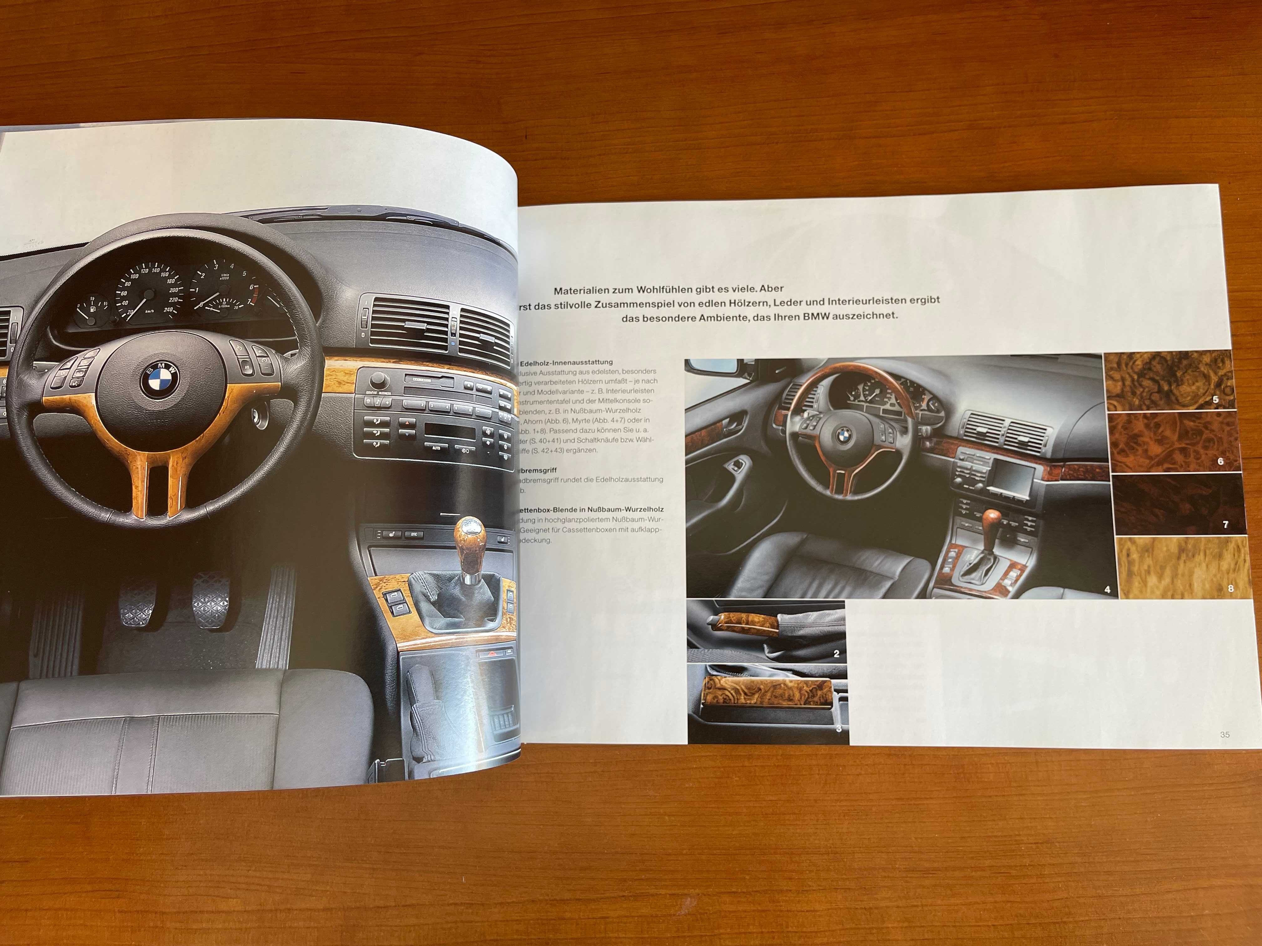 BMW e46 каталог доп. опций, брошюра M3