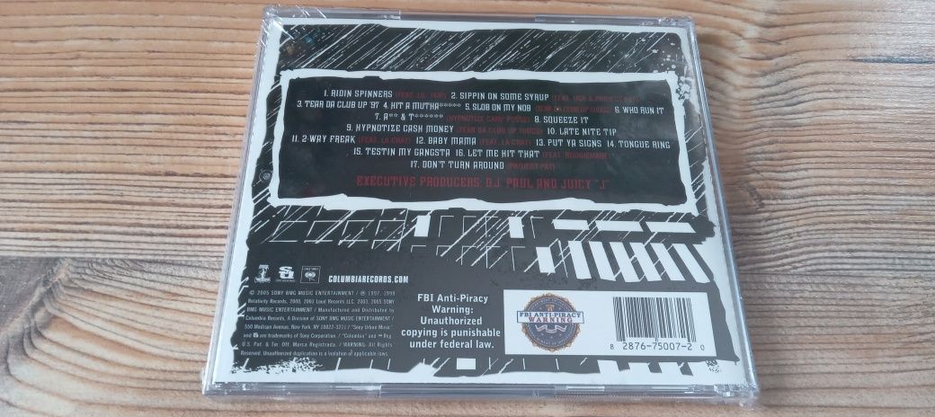 Płyta cd Three 6 Mafia nowa folia rap