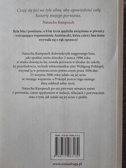 3069 dni Natascha Kampusch