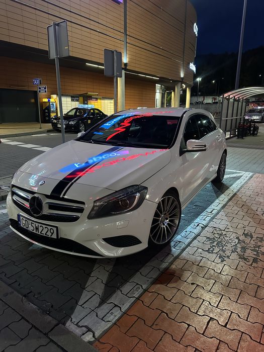 Mercedes A180 A klasa biały połysk AMG 1.8 DIESEL AUTOMAT zamiana