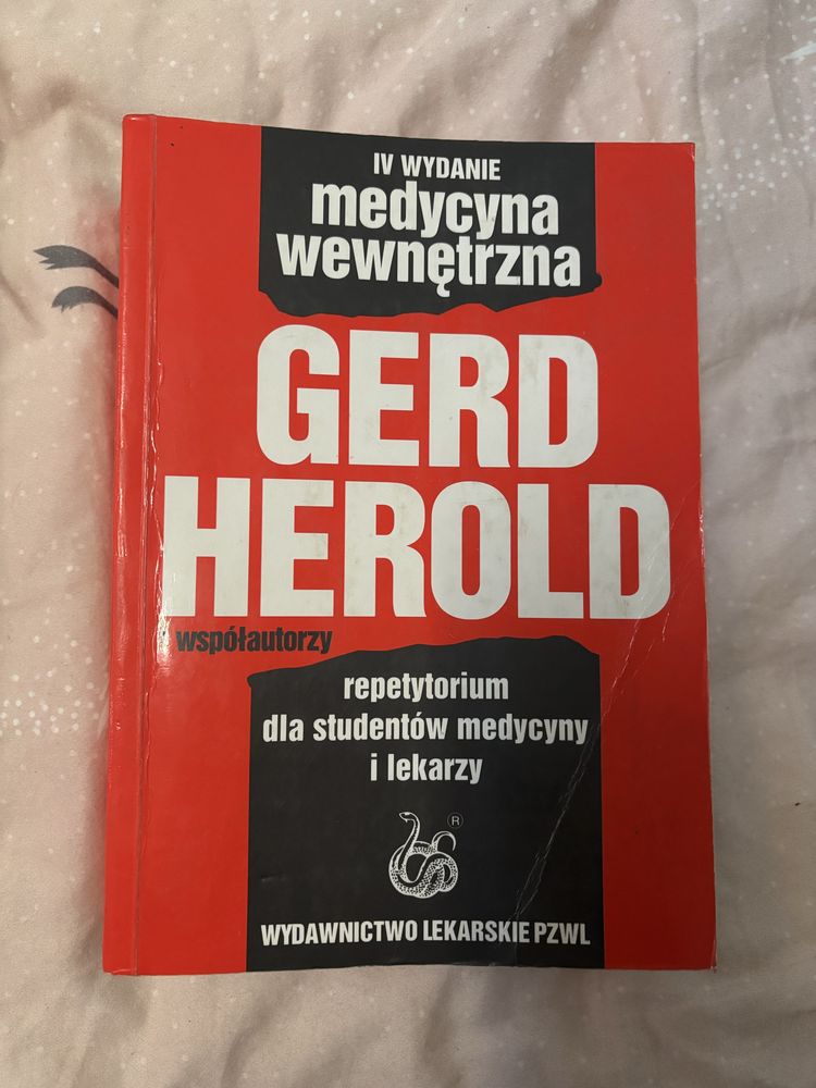 Medycyna wewnętrzna. Gerd Herold. Repetytorium. Wydanie IV. PZWL