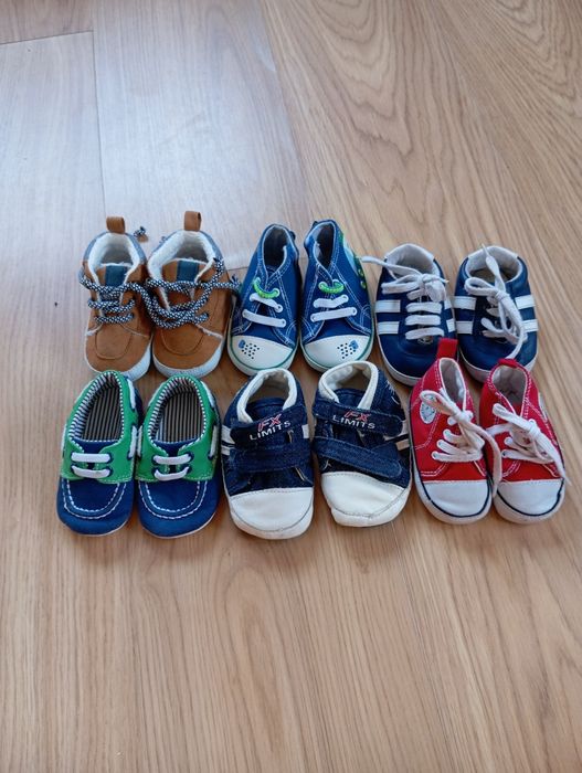 Lote de sapatinhos para bebé - 6 pares