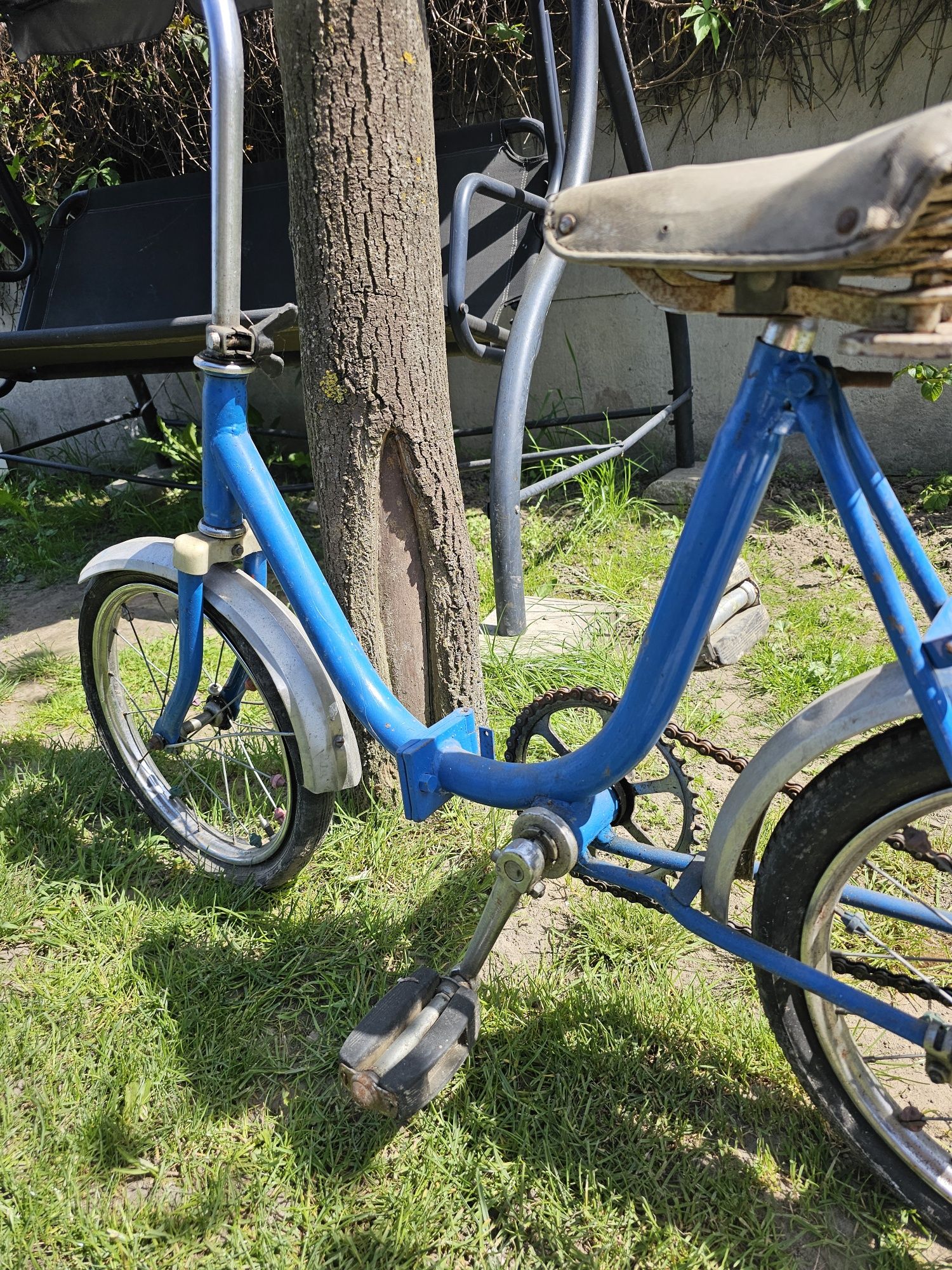Rower składak niebieski