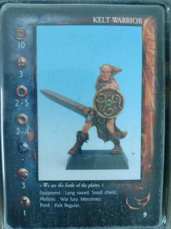 Confrontation Rackham Kelts Warrior 1 trzy figurki