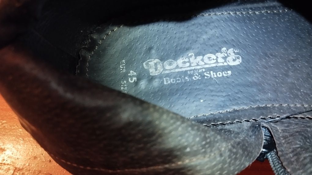 Кожаные новые мужские ботинки козаки полуботинки  оригинал обувь