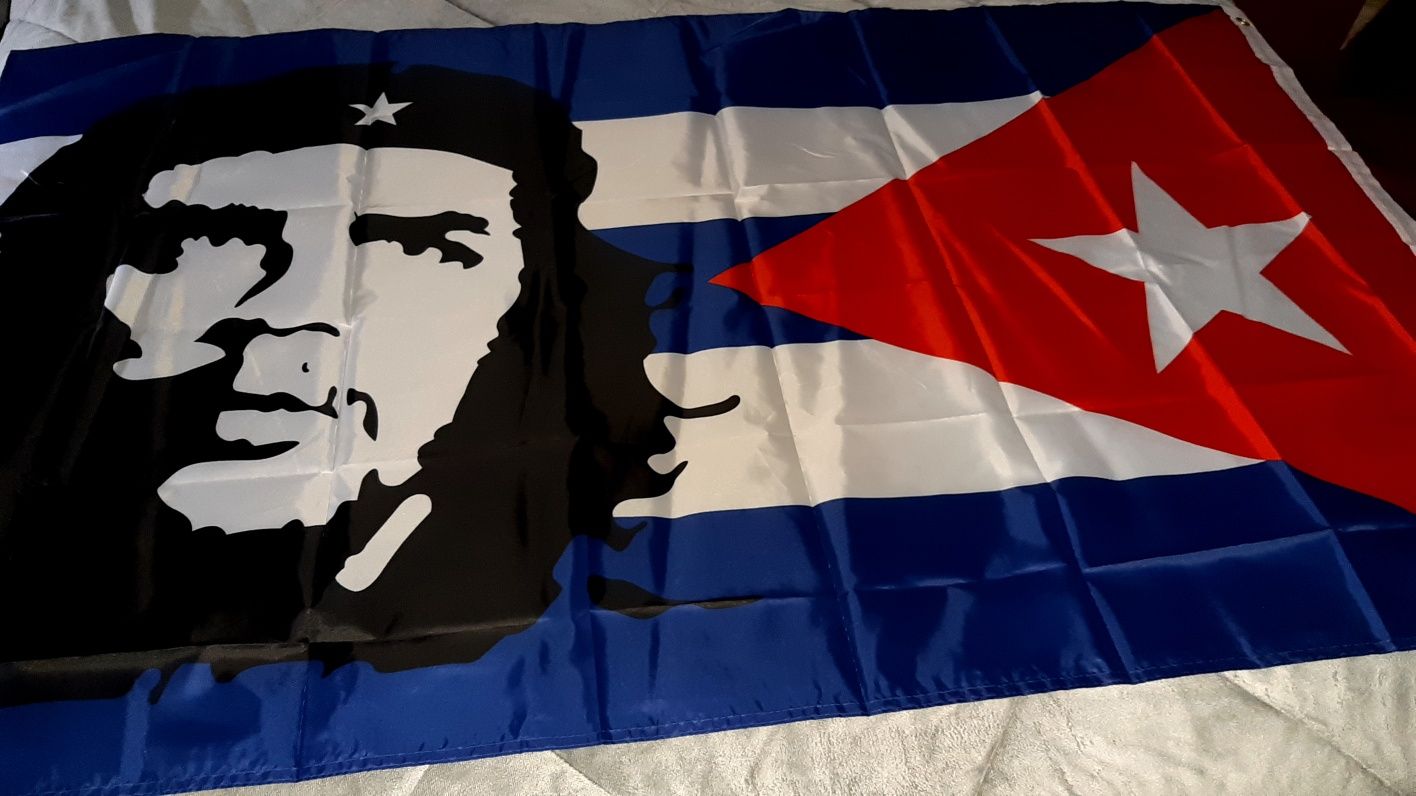 Bandeira Cuba Che Guevara
90x150 cms Nova