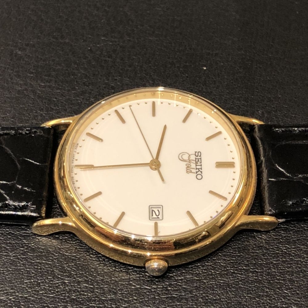 Relogio Seiko Gold Collectio 18k - CX e Docs