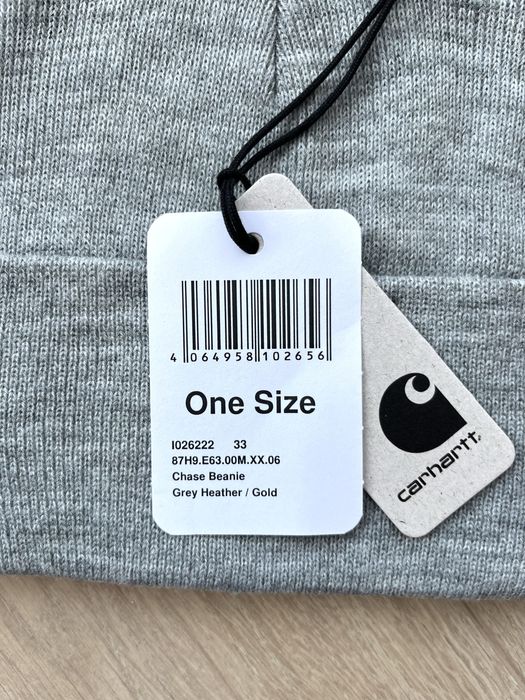 Оригінал Carhartt WIP Chase Beanie Шапка Нова Зимова I026222 Кархарт