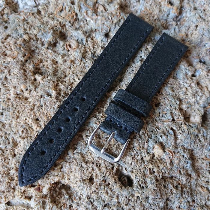 Pasek do zegarka 18 mm ręcznie robiony skóra naturalna handmade