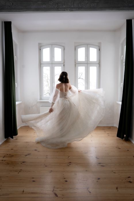 Suknia ślubna gorset księżniczka