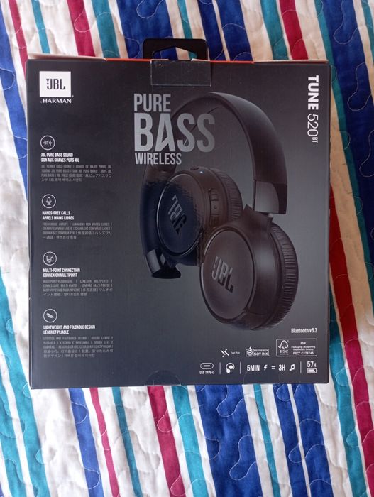 Продам наушники JBL TUNE 520BT (ORIGINAL)