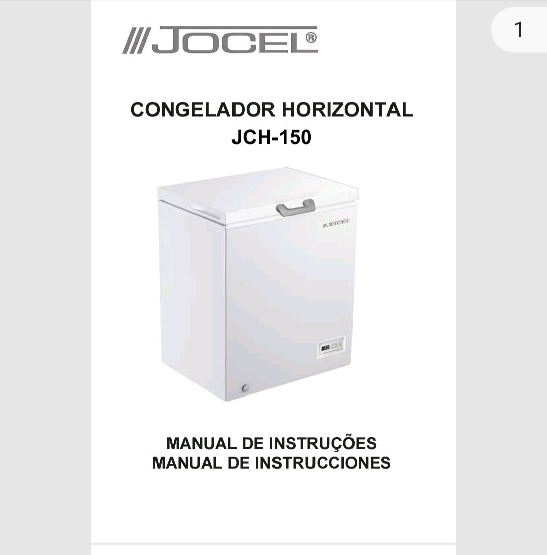 Arca/Congelador Horizontal JCH 150 A+